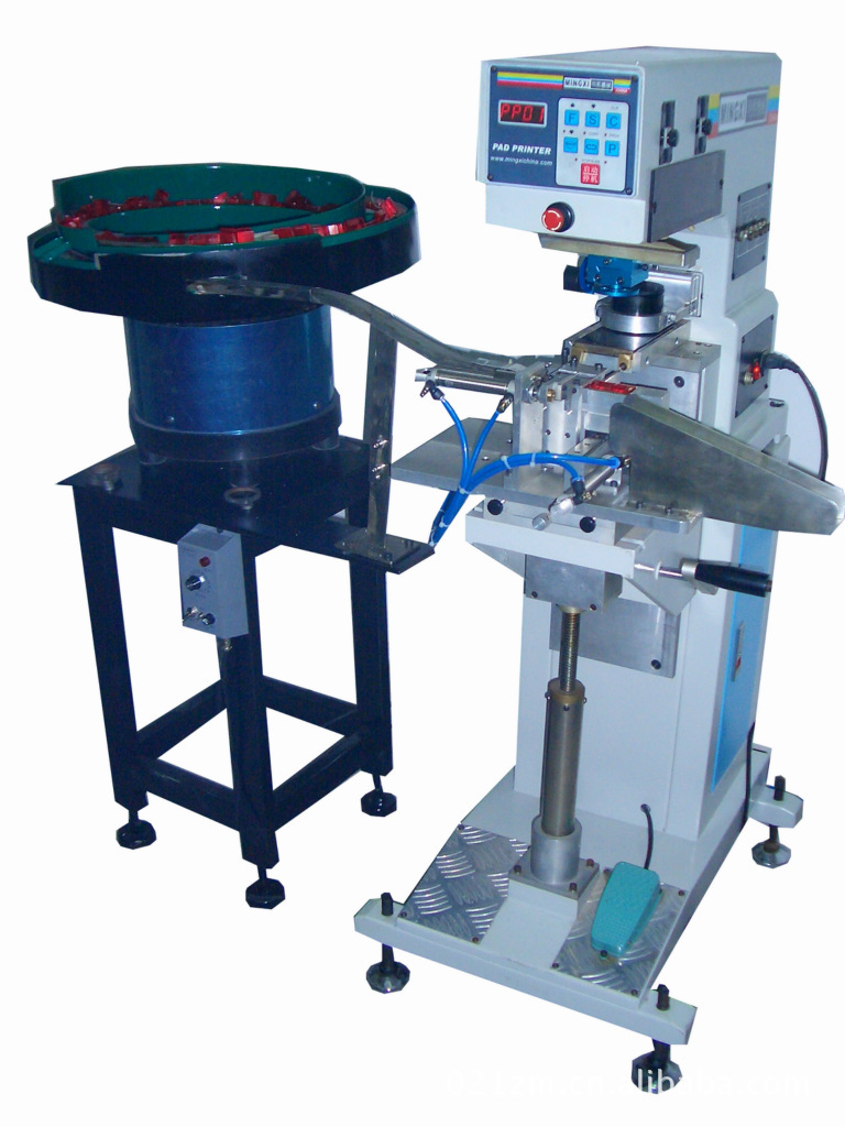 1色移印機(jī)適合各種行業(yè)色彩單一圖案印刷1色油盤移印機(jī)